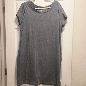 Grey T-Shirt Dress